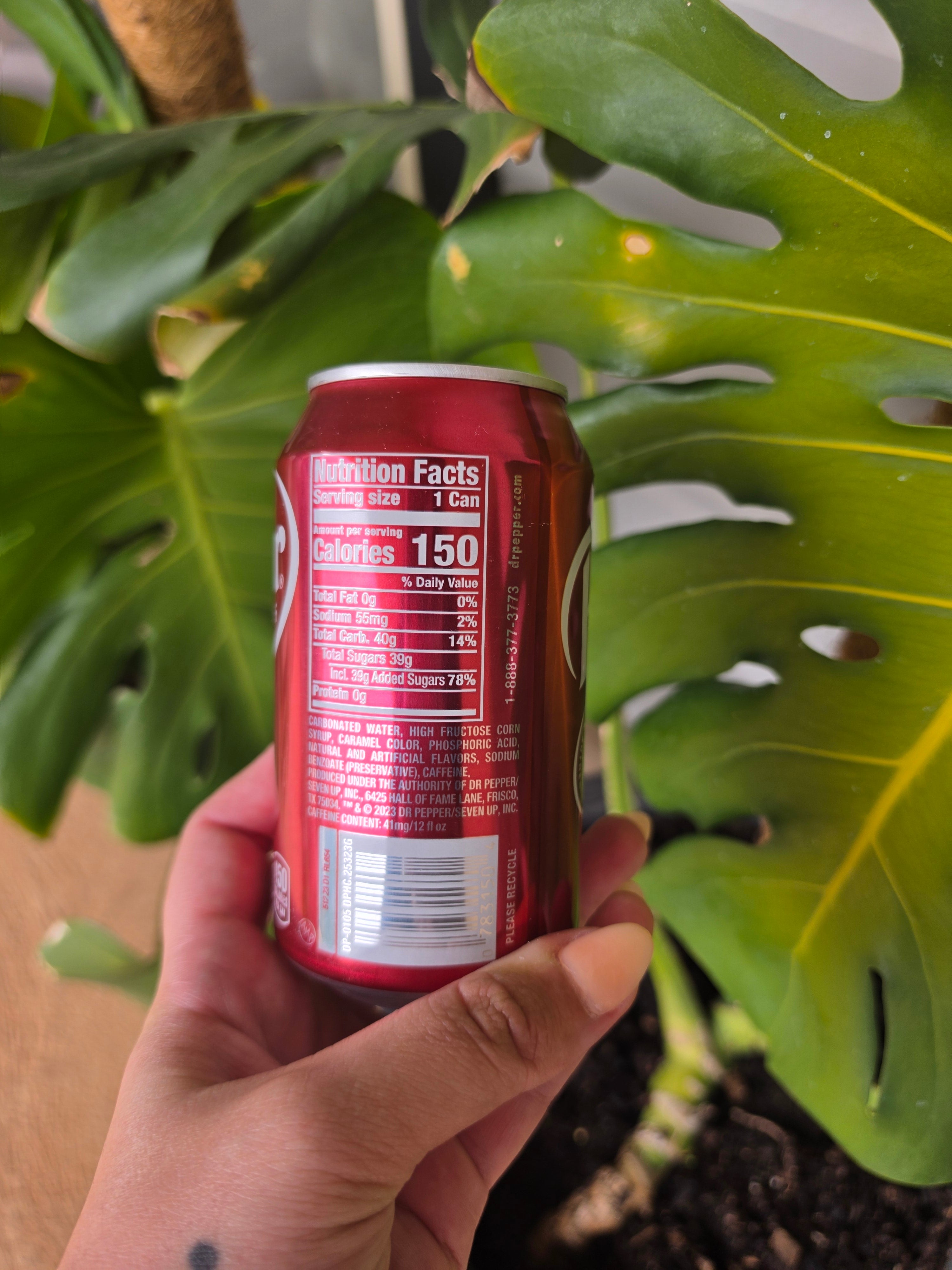 Dr Pepper Soda 355ml