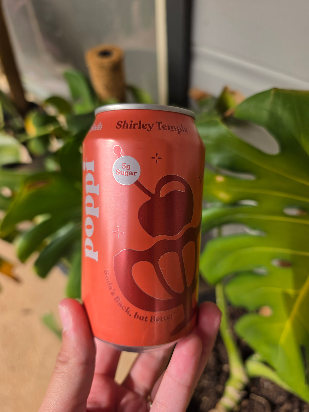 Poppi Shirley Temple Soda 355ml
