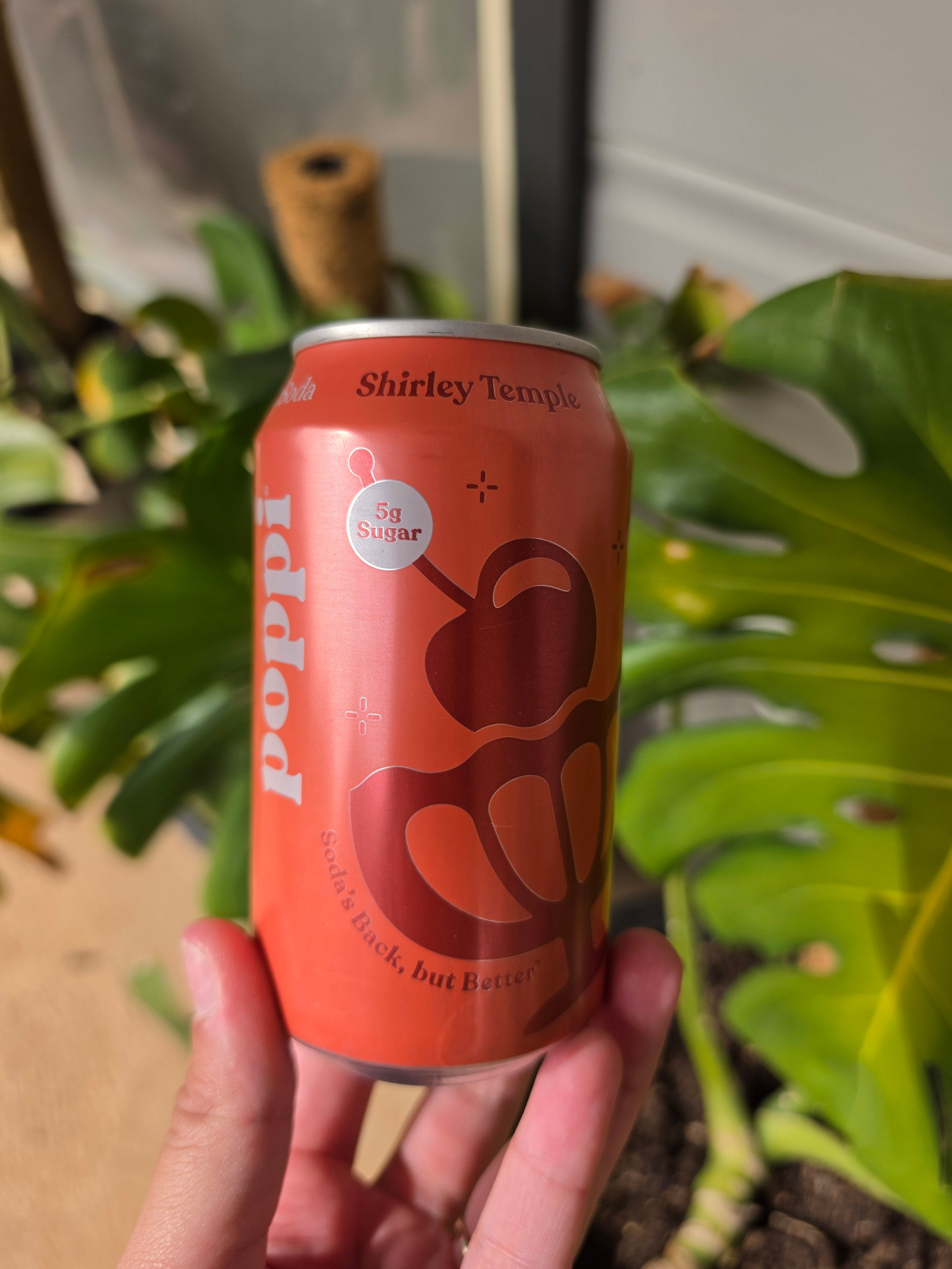 Poppi Shirley Temple Soda 355ml