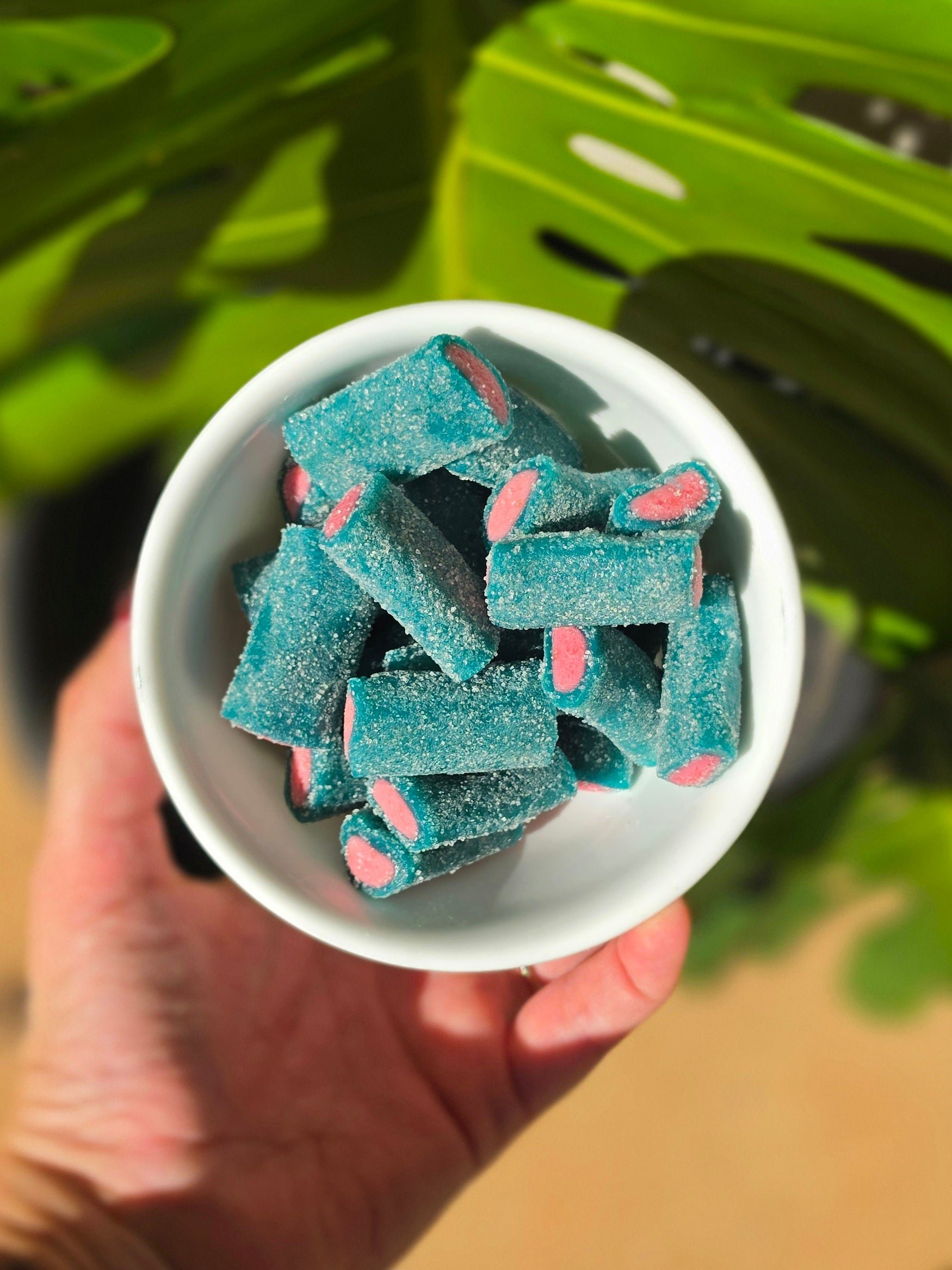 Mini Jumbo Blue Raspberry Tubes