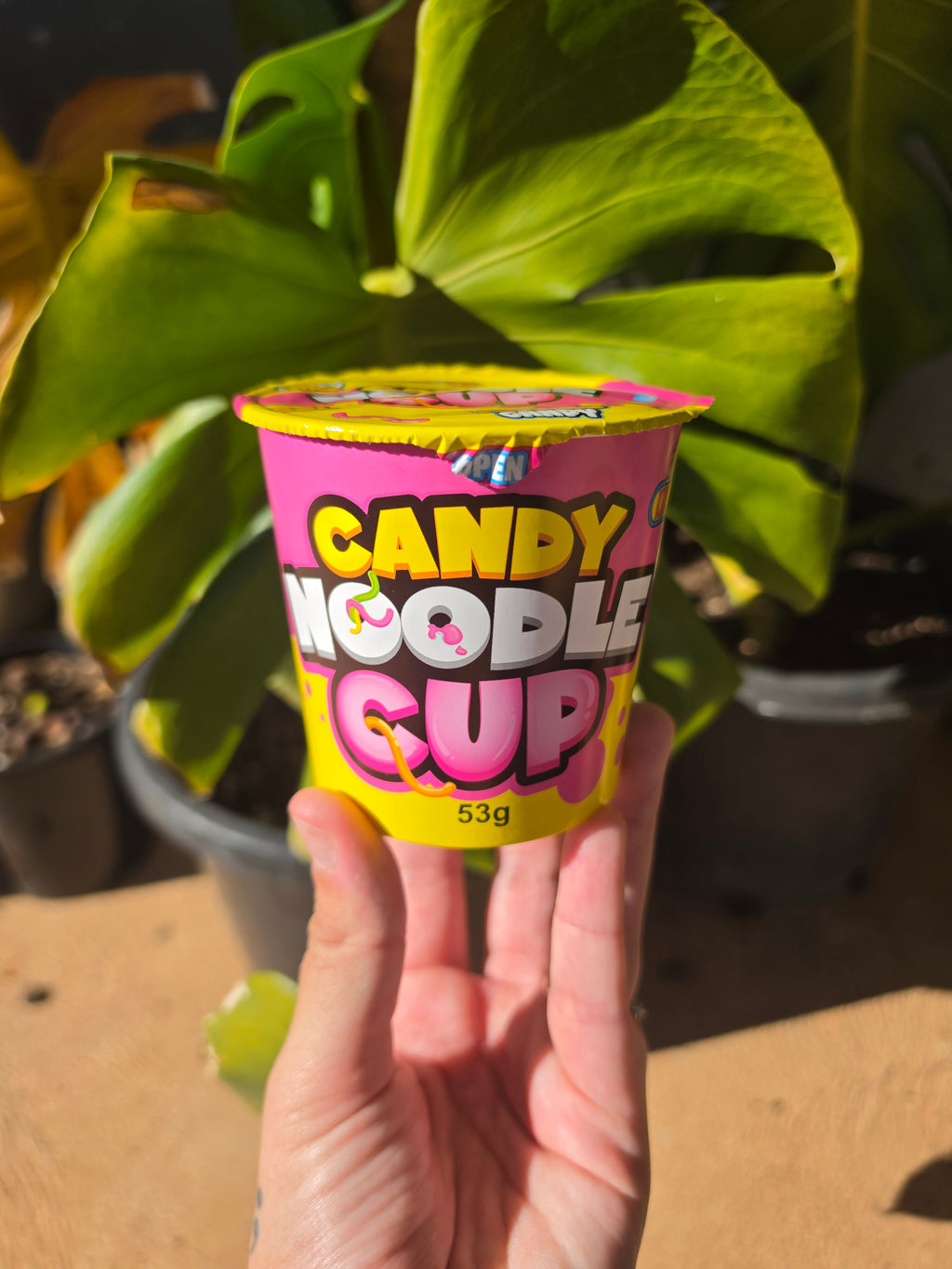 Candy Noodle Cup